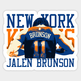 Jalen Brunson Graphic Art Sticker